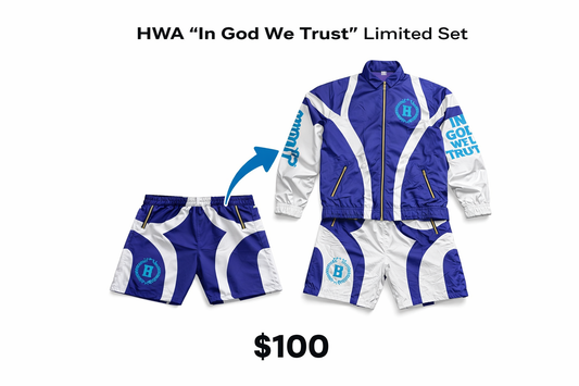 HWA “In God We Trust” Limited Windbreaker Set